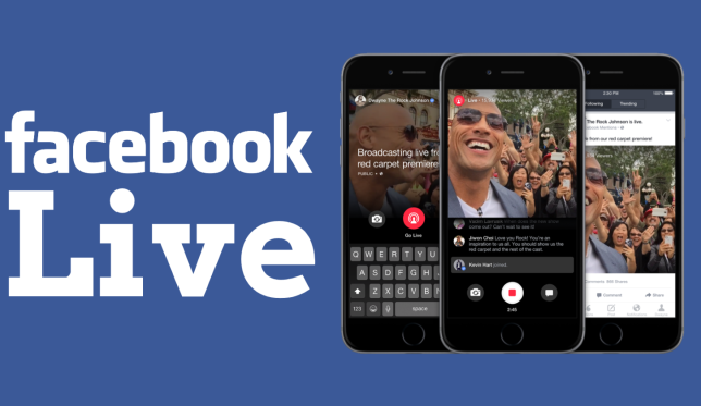 Une campagne de pub pour Facebook Live