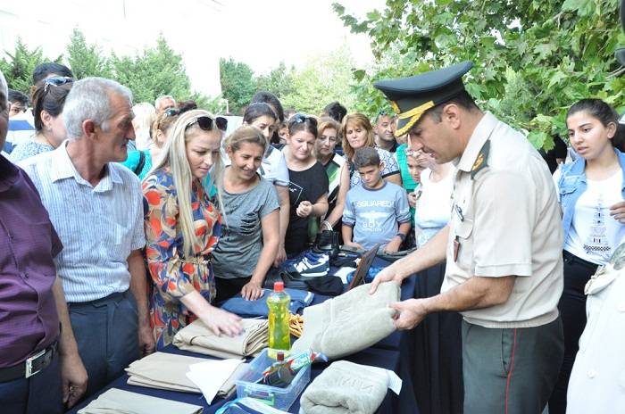 Hərbi Liseydə valideynlərlə görüş keçirilib