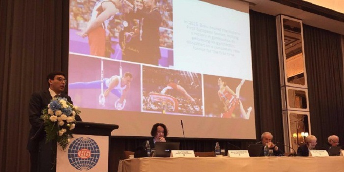 Baku hosts the FIG council meetings in 2017 for the first time