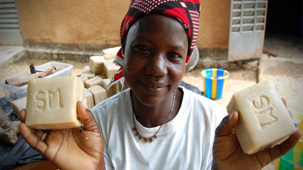 Un savon pour se protéger du paludisme