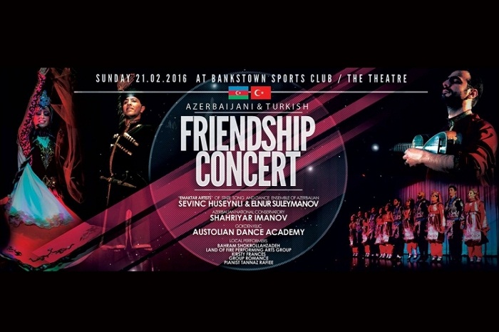 Azerbaijani-Turkish Friendship Concert held in Sydney