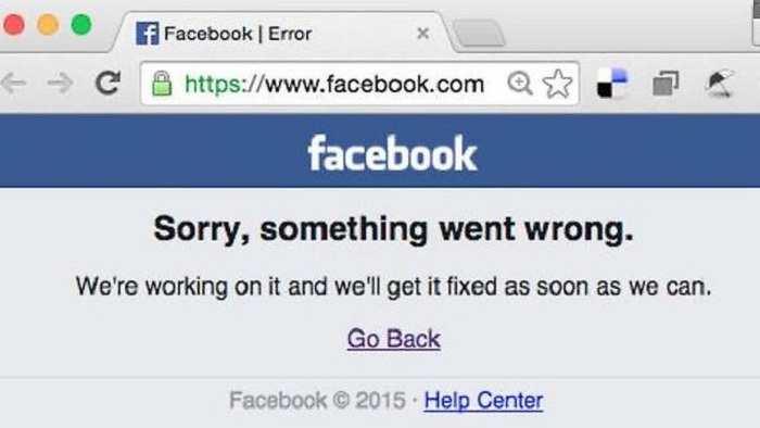 Facebook weltweit ausgefallen