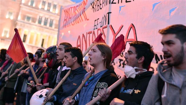 Nouvelle vague de manifestations anti-austérité en Europe