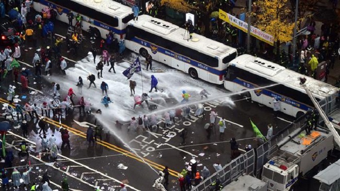 Mass anti-government rally in South Korea