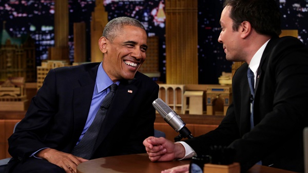 Obama vante son bilan en chanson chez Jimmy Fallon - VIDEO