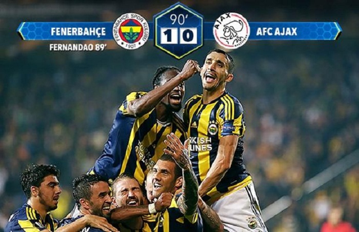 Fenerbahçe bat Ajax 1-0