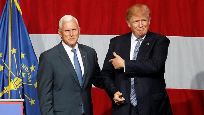 Trump geht wohl mit Pence ins Rennen