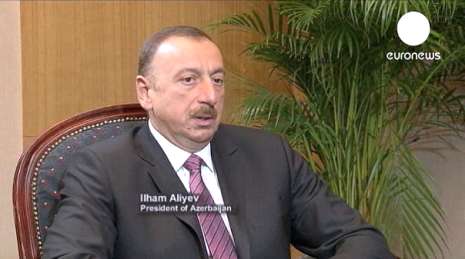 Azerbaijani President gives interview to Euronews TV channel
