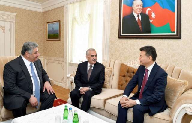 Chairman of Nakhchivan`s Supreme Assembly meets FIDE President