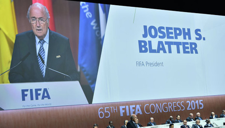 Sepp Blatter re-elected as FIFA President