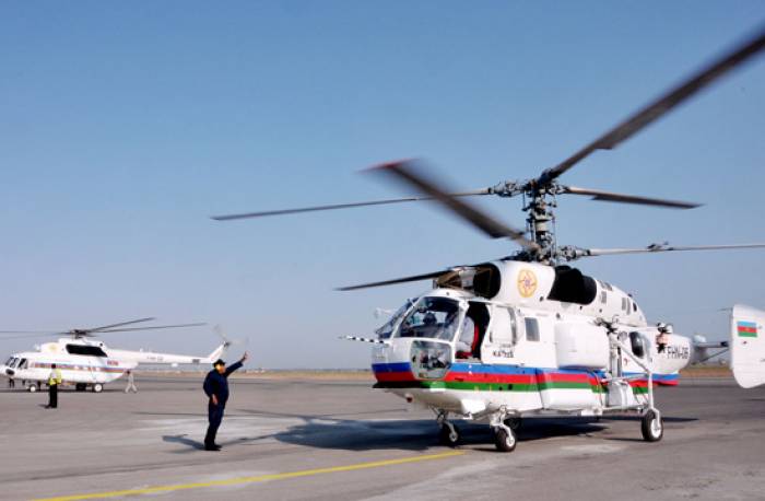 FHN Gürcüstana helikopter göndərdi