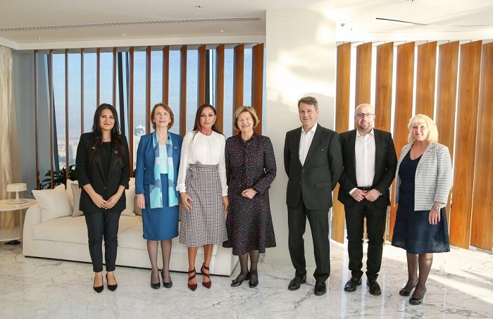 Azerbaijan’s first lady Mehriban Aliyeva meets UK special trade envoy for Azerbaijan