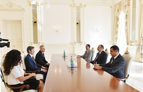 Azerbaijani president receives Captains Regent of San Marino