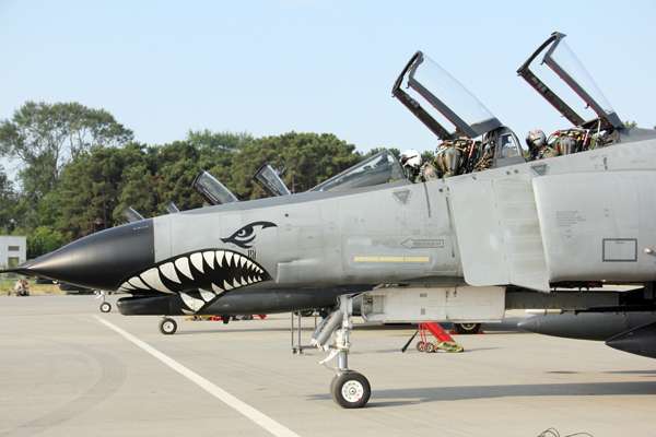 Azerbaijani, Turkish warplanes on training flights - PHOTOS