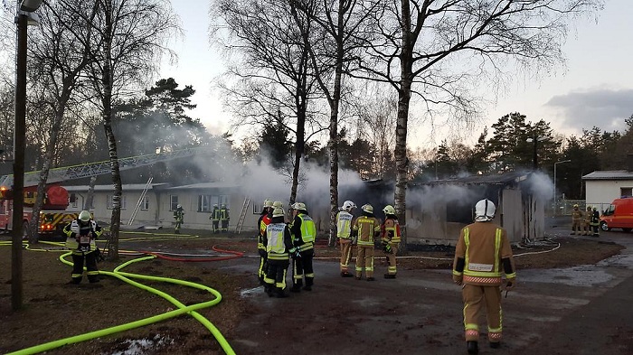 Brand in westfälischer Flüchtlingsunterkunft