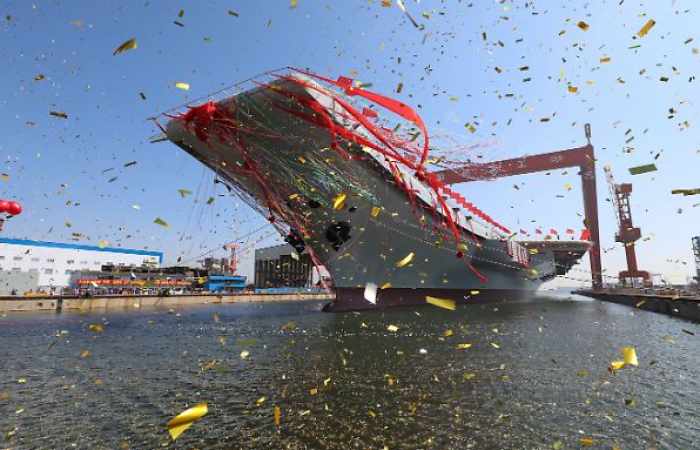 China stellt neuen Flugzeugträger fertig