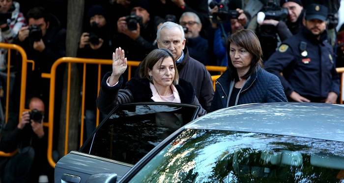 Forcadell acata la legalidad y evita la prisión incondicional