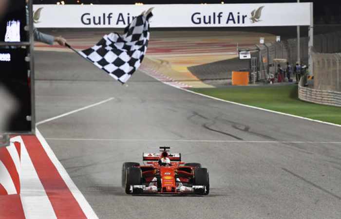Formule Un : Vettel devance Hamilton à Bahreïn