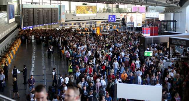 Injuries reported in suspected tear gas attack at Frankfurt Airport