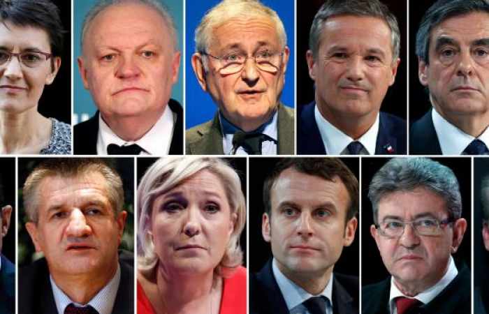 Eleven candidates qualified for first round of French election
