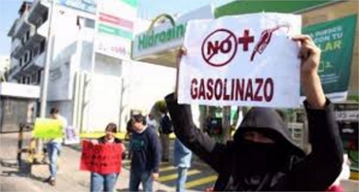 Protestas contra gasolinazo siguen en 21 ciudades aztecas