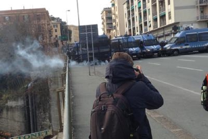 Violente manifestation contre une conférence de l’extrême droite à Gênes - VIDEO