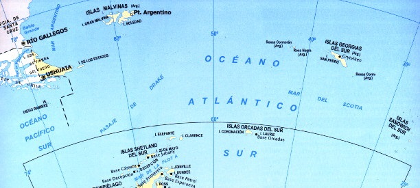 Un sismo de magnitud 7,3 sacude las islas Georgias del Sur