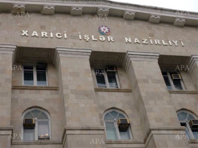 Rəsmi Bakı İrəvana cavab verdi
