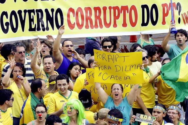 Brésil: nouvelles manifestations anti-corruption