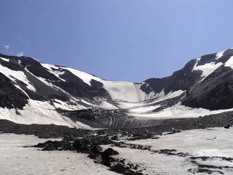 The glacier in Tufandag is melting away-PHOTOS