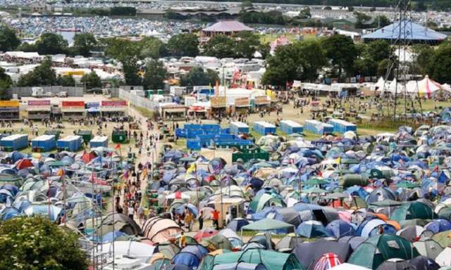 Glastonbury festival fined over sewage leak