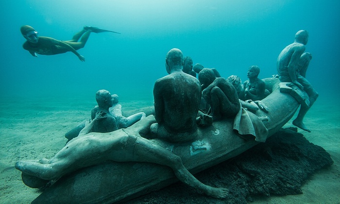 Spain creates Europe`s first underwater museum