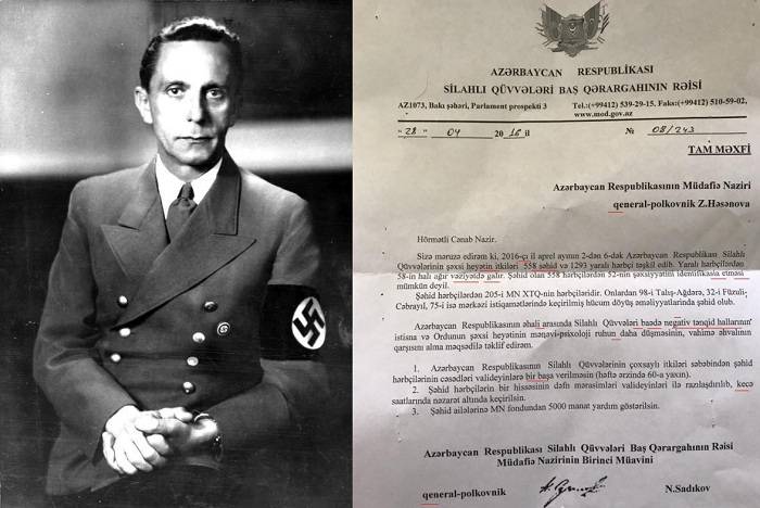 El ¨documento¨ que obligó a revolverse a Goebbels en su tumba -Análisis
