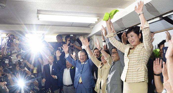 Yuriko Koike, la nueva gobernadora de TokioLa primera gobernadora japonesa, elegida en Tokio