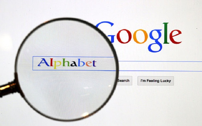 Bond des résultats d`Alphabet (Google)