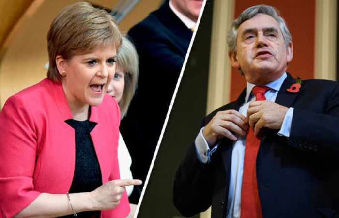 Gordon Brown to offer ‘THIRD OPTION’ for Scots in face of Sturgeon’s calls for referendum