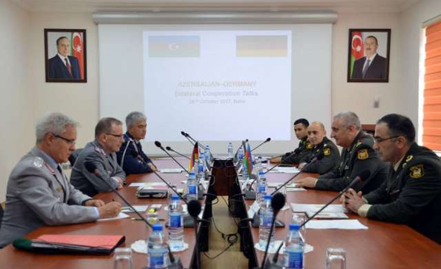 Azerbaijan, Germany mull military co-op

