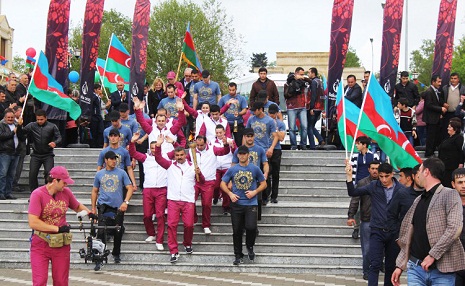 Torch of First European Games arrives in Goygol