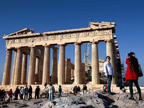 Bu il Yunanıstan 20 milyondan çox turist qəbul edəcək