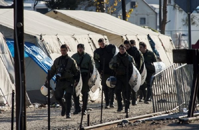 Griechenland räumt Flüchtlingslager an Grenze zu Mazedonien