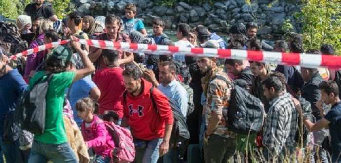 Ein Grenzzaun gegen Flüchtlinge