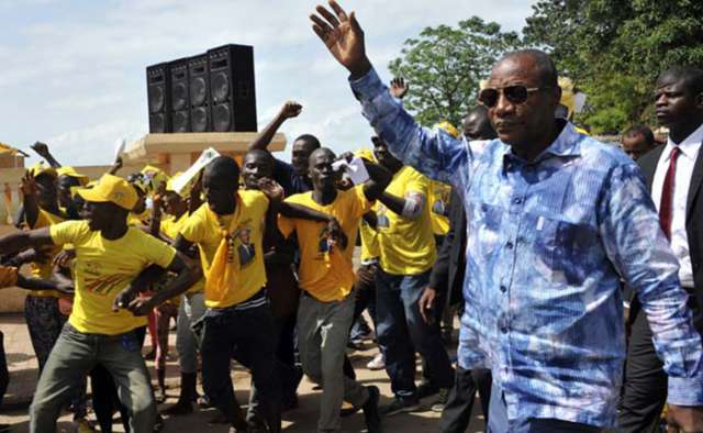 Guinea President re-elected in first round: provisional results