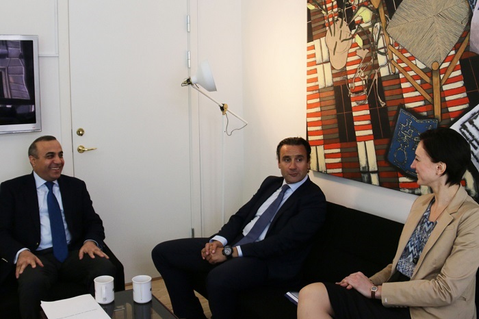 First Committee Vice-Chair Guliyev visits Int`l Secretariat in Copenhagen