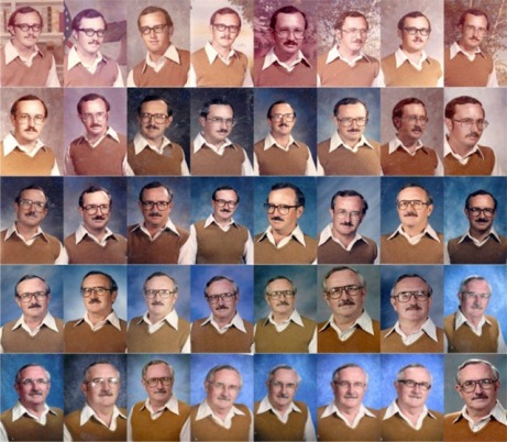 Teacher wears same tank top and shirt for 40 years 