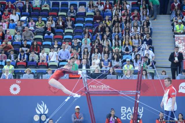 Baku 2017: Azerbaijani gymnasts advance to artistic gymnastics finals - UPDATED