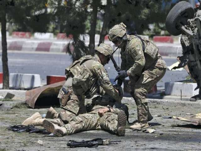 إصابة 3 جنود تابعين للناتو في هجوم انتحاري جنوبي أفغانستان