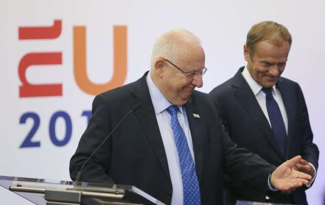 Israël:  Reuven Rivlin appelle l`UE pour aider à établir la confiance dans le Moyen-Orient