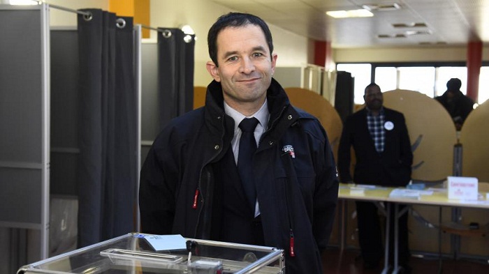 Primaire à gauche: Benoît Hamon grand vainqueur du premier tour