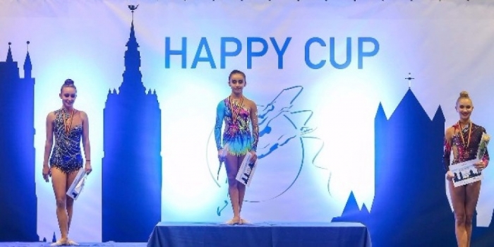 Azerbaijani gymnast wins 5 medals at Happy Cup in Belgium