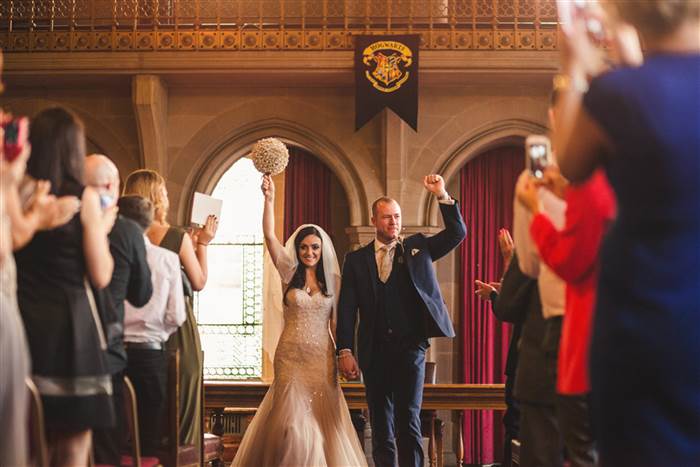 This classy Harry Potter wedding is magical
